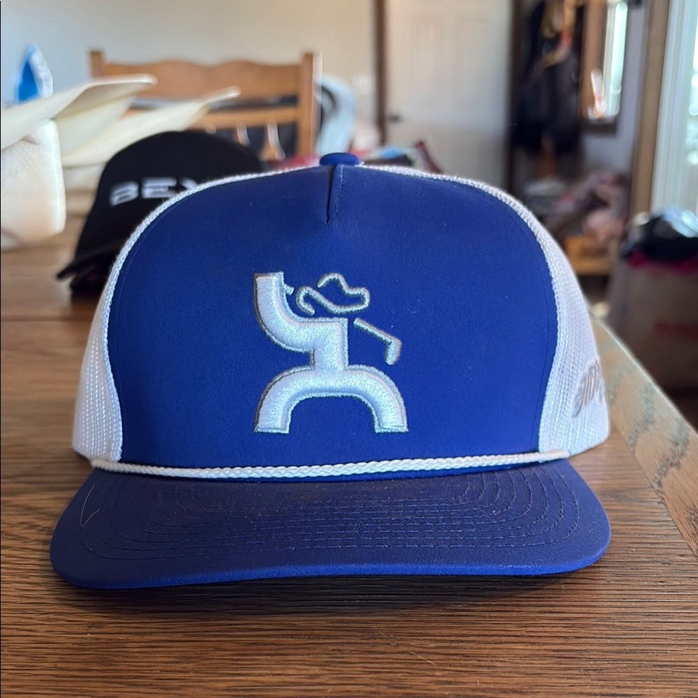 Hooey Blue and White Trucker Hat